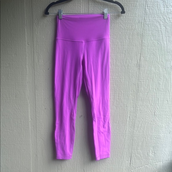 Lululemon Athletica Purple Leggings Full-Length Stretch - Picture 2 of 7